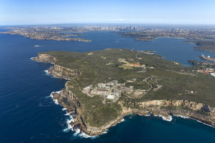 Aerial view of North Head 